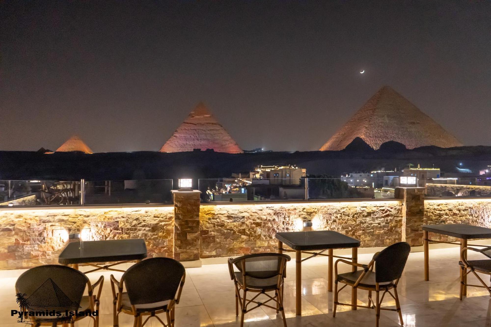 Bed and Breakfast Pyramids Island Kafret el-Gabal Exterior foto