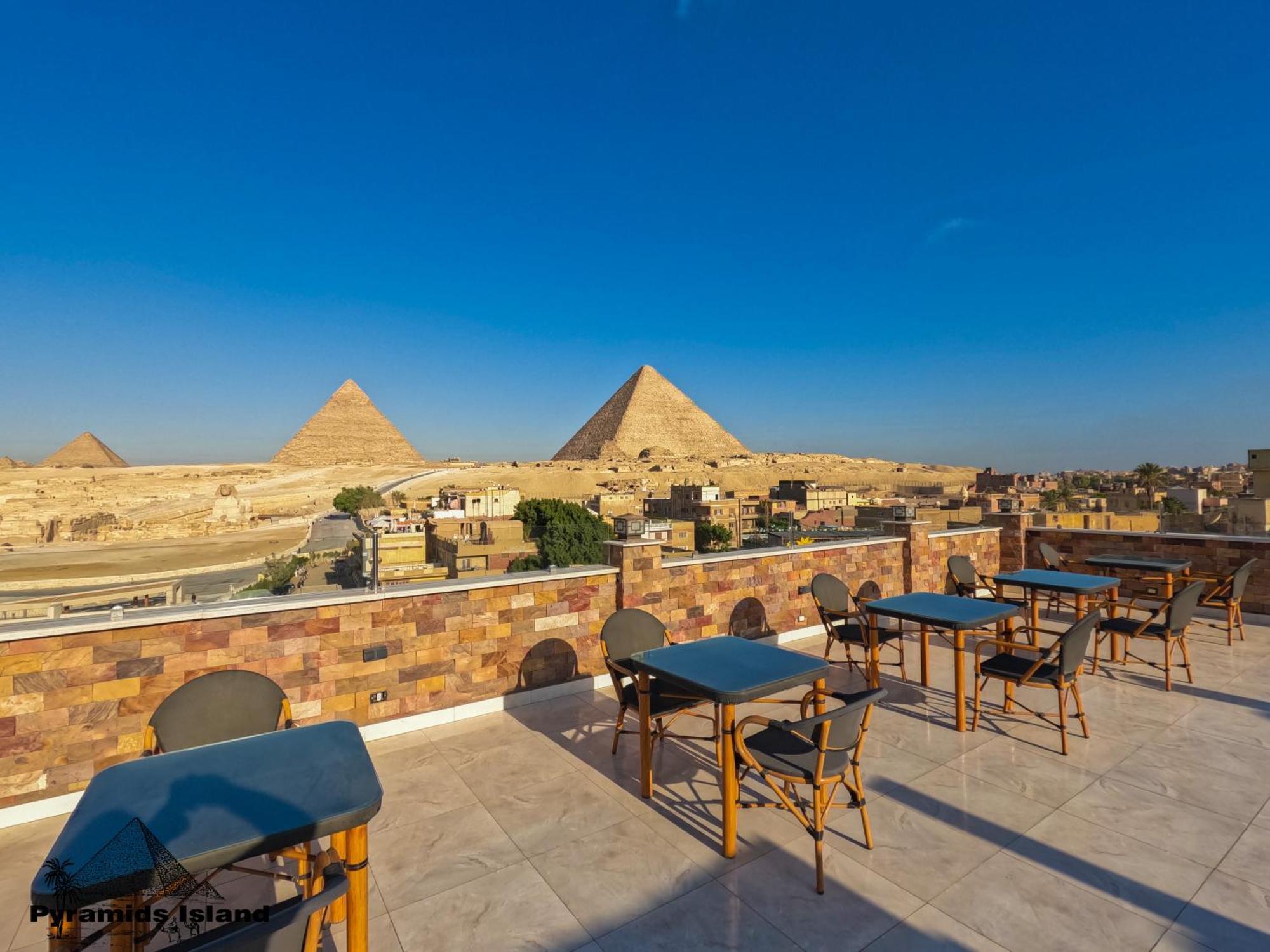 Bed and Breakfast Pyramids Island Kafret el-Gabal Exterior foto